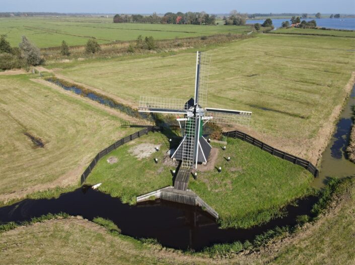 Dronefoto friesland Dronefotograaf Friesland
