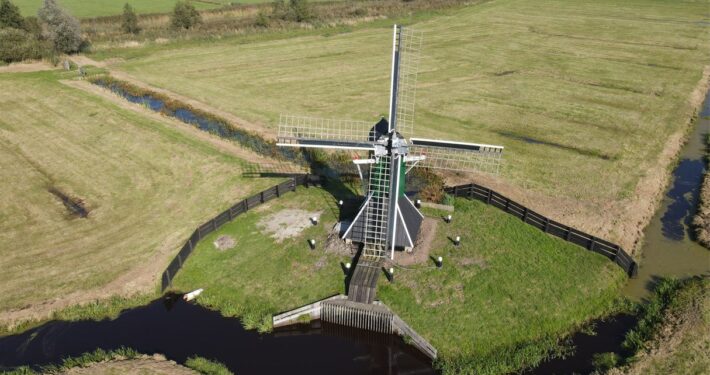 Dronefoto friesland Dronefotograaf Friesland